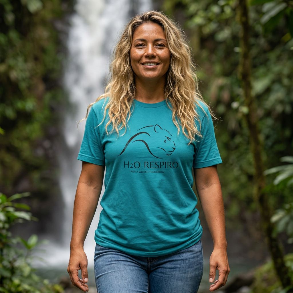 T-shirt unisexe L’Essentiel AIGLE H2O RESPIRO, visuel principal du design.