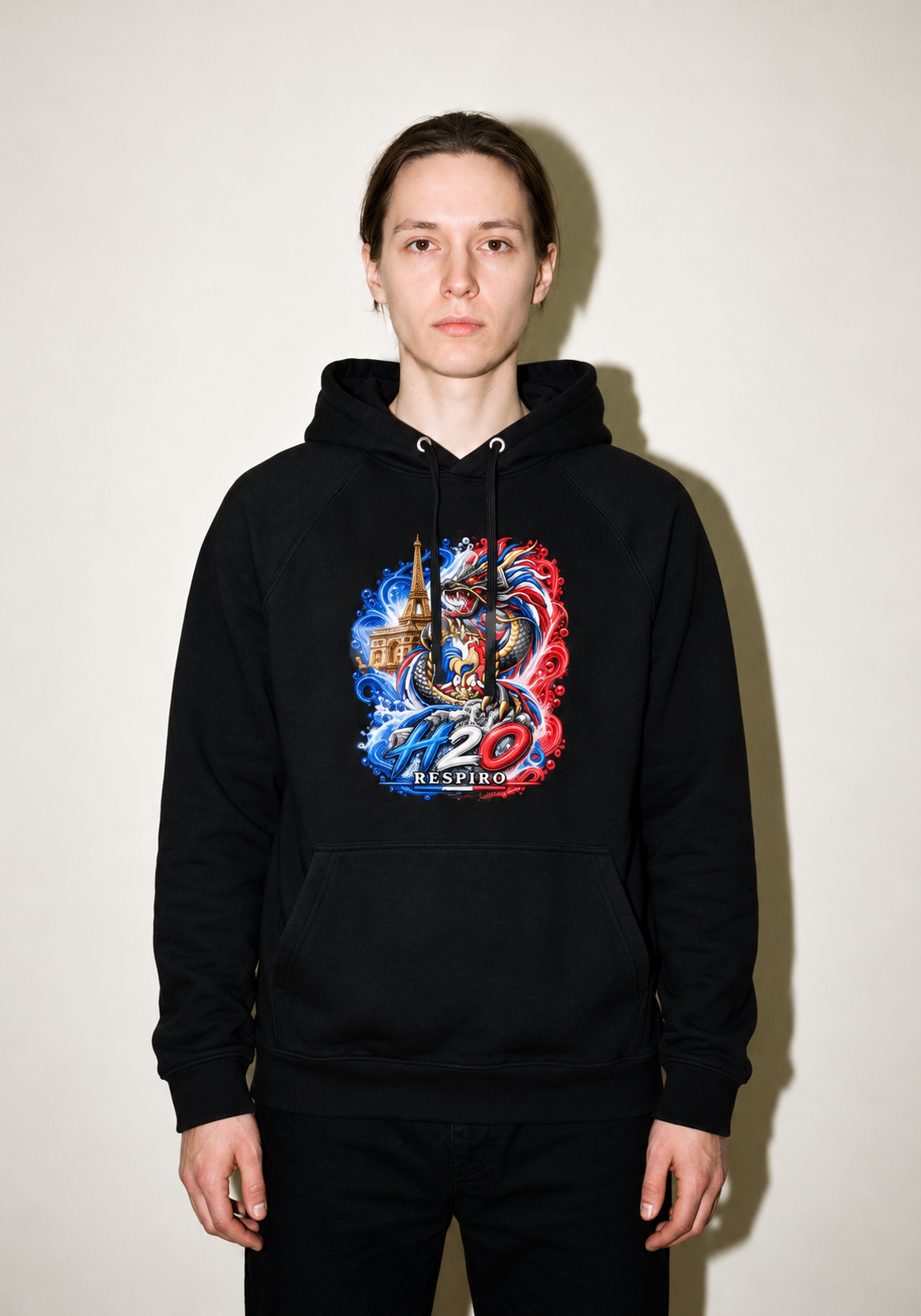 Hoodie Dragon Flow – Édition France | H2O RESPIRO