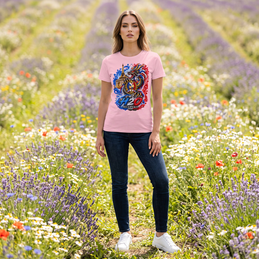 Women's Dragon Flow T-shirt – France Edition | H2O RESPIRO