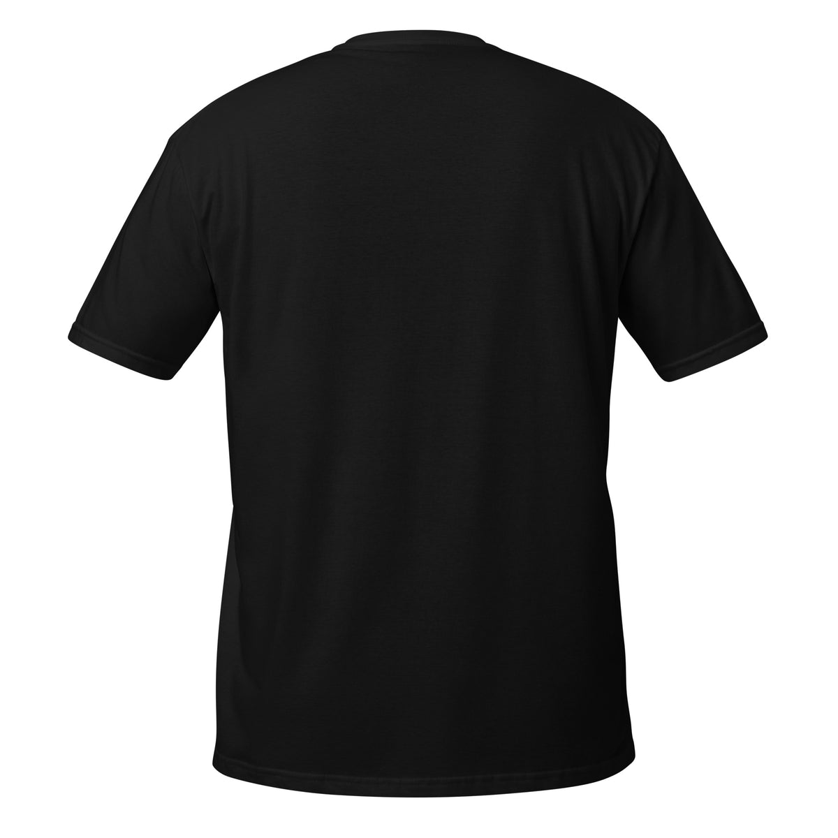 T-shirt unisexe L’Essentiel PULSO H2O RESPIRO noir, vue de dos.