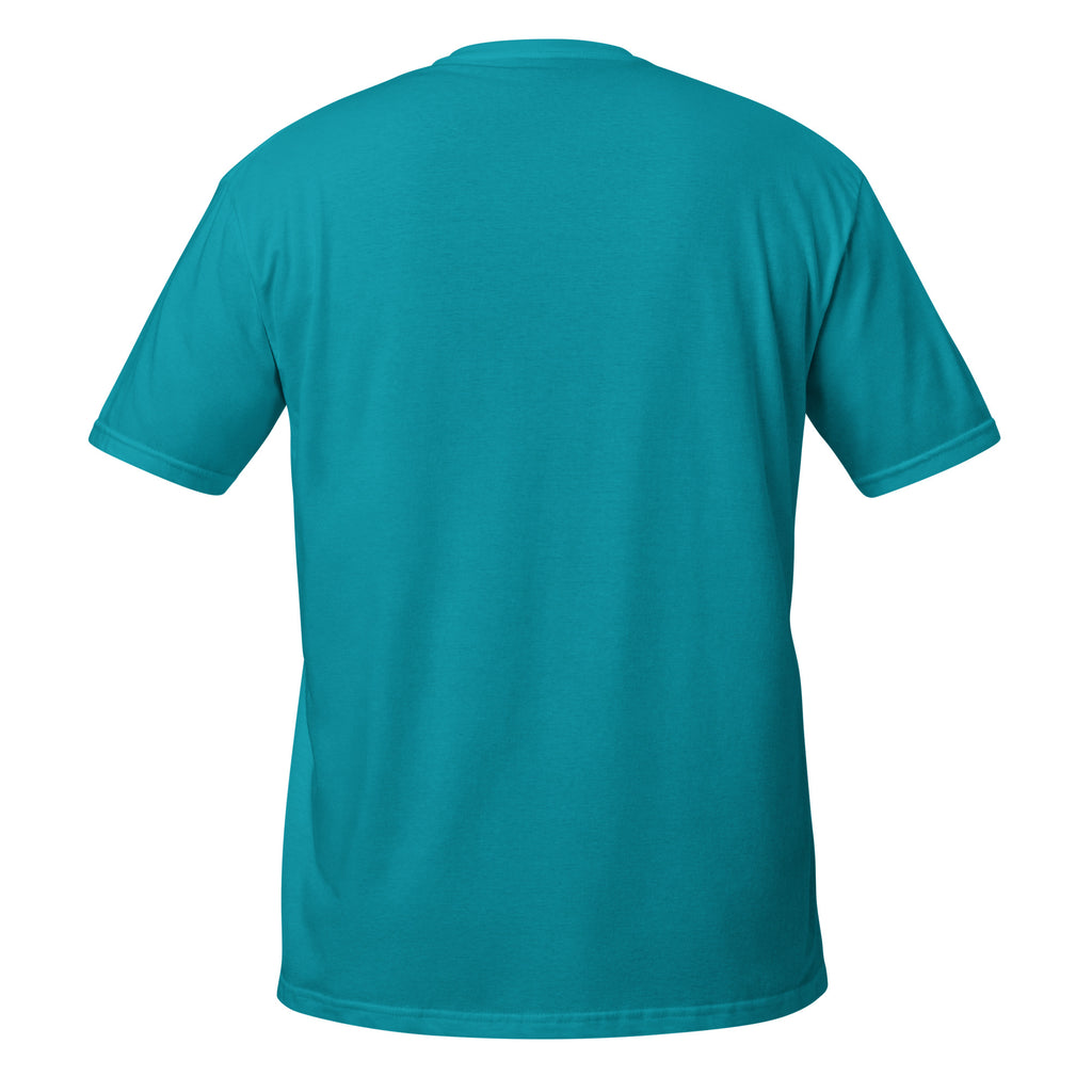 T-shirt unisexe L’Essentiel AIGLE H2O RESPIRO Tropical Blue, vue de dos.