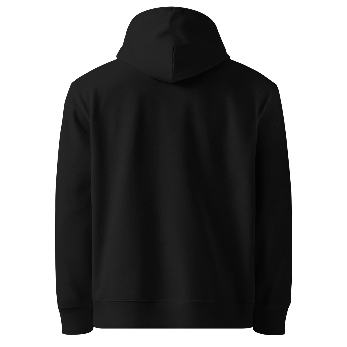 Hoodie premium Dragon Flow – Édition France H2O RESPIRO, noir, vue de dos.