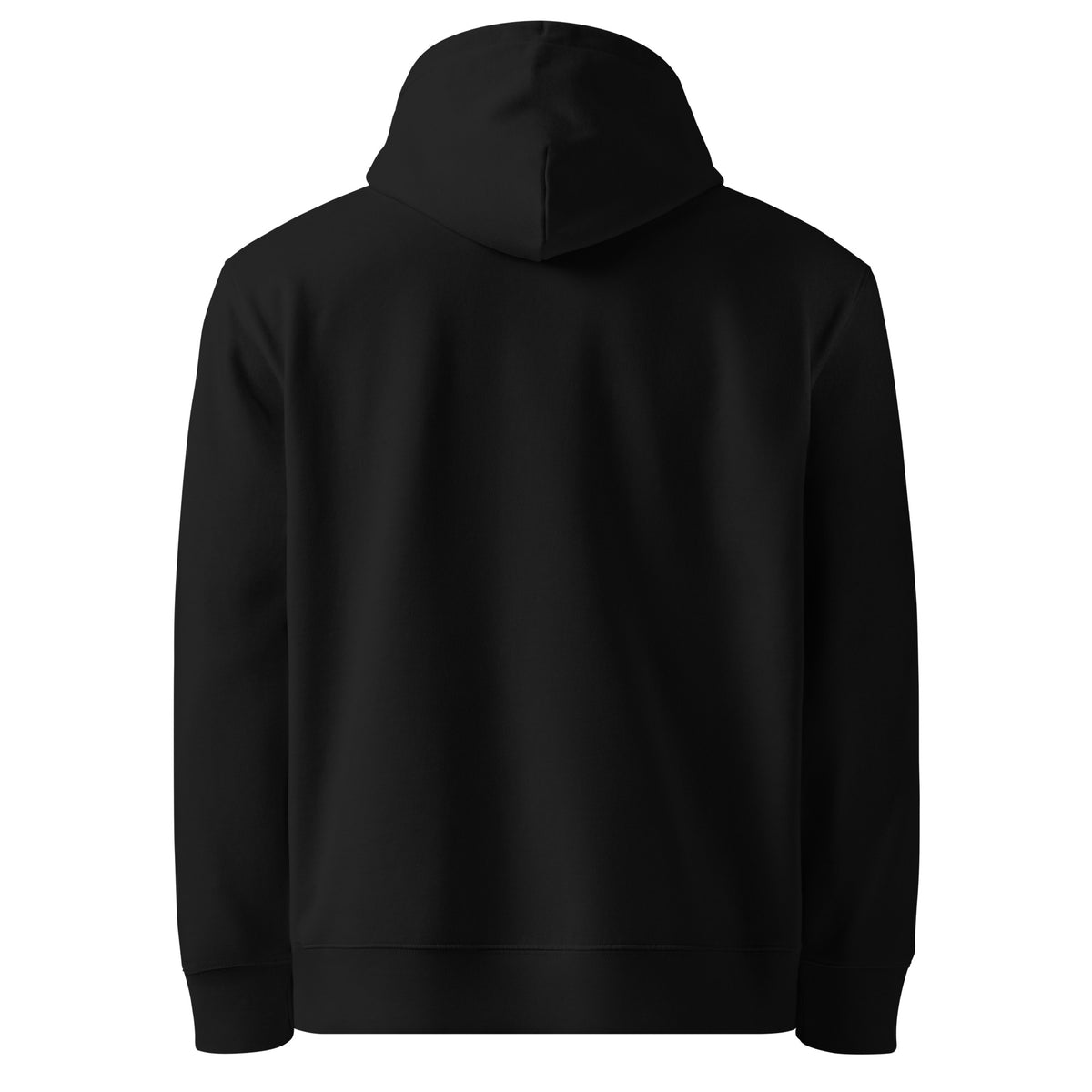 Hoodie premium Dragon Flow – Édition Espagne H2O RESPIRO, noir, vue de dos.
