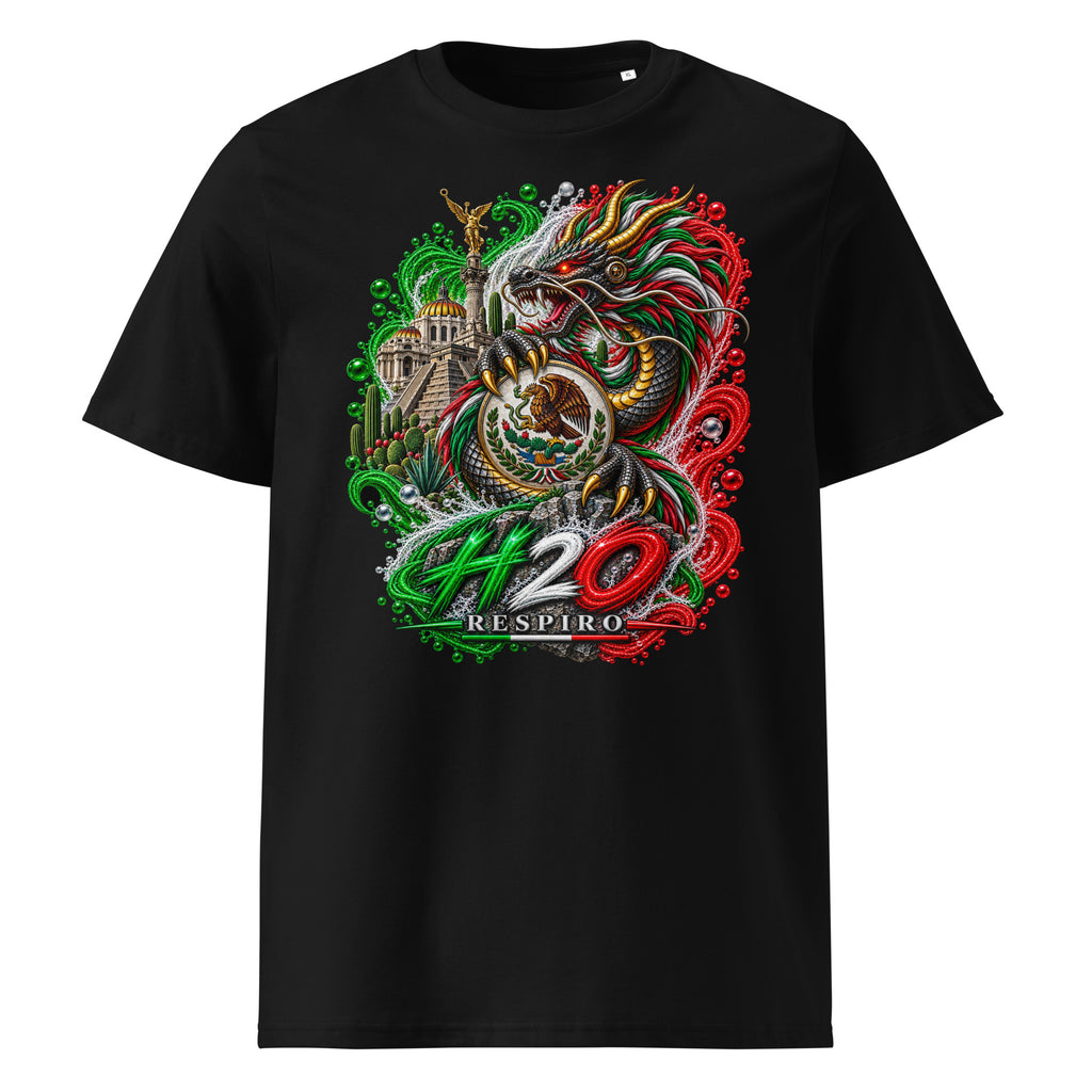 T-shirt unisexe Dragon Flow – Édition Mexique | H2O RESPIRO